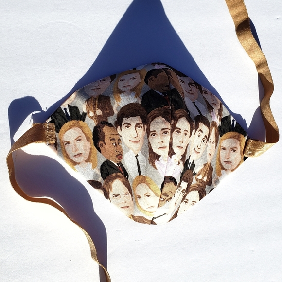 xx 5 Layers Face Mask THE OFFICE DUNDER MIFFLIN - Picture 2 of 6